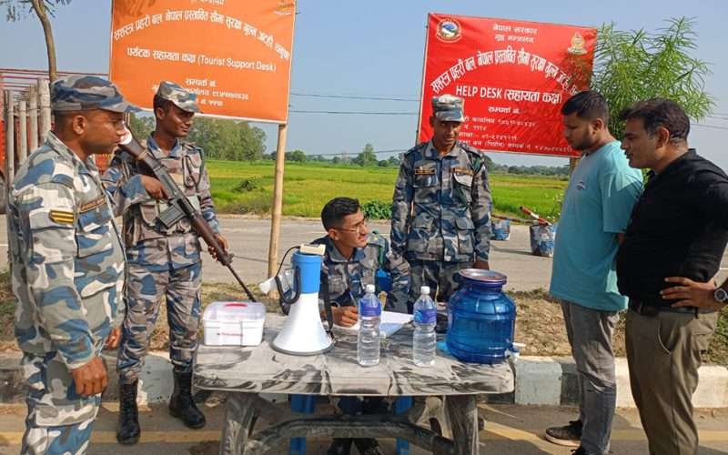 सीमा क्षेत्रमा सशस्त्रको उच्च सतर्कता