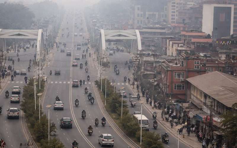 काठमाडौँ विश्वकै बढी प्रदुषण भएको दोस्रो शहर
